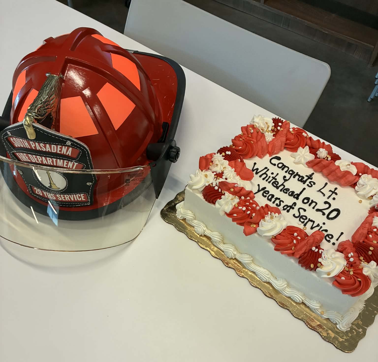 20 Year Anniversary- Lt Whitehead